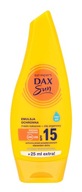 Dax Sunscreen ochranná emulzia SPF 15 s kakaovým maslom a arga olejom Dax Sunscreen ochranná emulzia SPF 15 s kakaovým maslom a arga olejom
