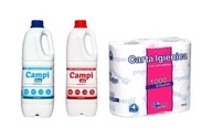 Sada Tekutiny pre turistické WC Campi 2 x 2L RED BLUE Toaletný papier Sada Tekutiny pre turistické WC Campi 2 x 2L RED BLUE Toaletný papier