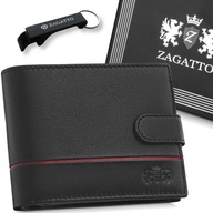 ZAGATTO Pánska kožená peňaženka kožená RFID ochrana