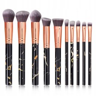 SET Štetce na líčenie očí 10 kusov COLORS SET Štetce na líčenie očí 10 kusov COLORS