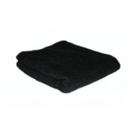 Vlasové pomôcky Bavlnený uterák čierny 50x85cm