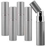 5X CESTOVNÝ ATOMIZÉR ATOMIZÉRU PRE 5ml FĽAŠU STRIEBORNÉHO PARFÉMU 5X CESTOVNÝ ATOMIZÉR ATOMIZÉRU PRE 5ml FĽAŠU STRIEBORNÉHO PARFÉMU