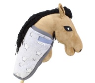 Koberec Mustang Fleece pre Hobby Horse (A3 - A4) biele hviezdy