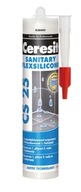 Ceresit CS 25 CLEAR sanitárny silikón 280 ml Ceresit CS 25 CLEAR sanitárny silikón 280 ml