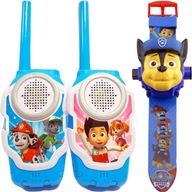 PAW PATROL WALKIE TALKIE SHORT WAVE TRACKY + HODINKY