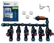 Súprava rozvádzača 6 solenoidových ventilov HUNTER SET X-2 Súprava rozvádzača 6 solenoidových ventilov HUNTER SET X-2