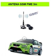 MINI GSM GPRS ANTÉNNY KONEKTOR MAGNETICKÝ FME 3 m