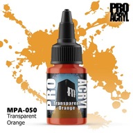 MONUMENT HOBBIES MPA-050 Pro Acrylic: Transparent Orange (22 ml) MONUMENT HOBBIES MPA-050 Pro Acrylic: Transparent Orange (22 ml)