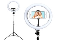 Selfie LED lampa 3 svetelné režimy + diaľkové ovládanie