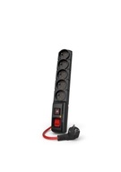 HSK DATA Acar F5 POWER predlžovací kábel 3m čierny HSK DATA Acar F5 POWER predlžovací kábel 3m čierny