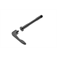 Obrie predné koleso 100/Ø12mm L=116,8MM P=1,5 BLK Obrie predné koleso 100/Ø12mm L=116,8MM P=1,5 BLK