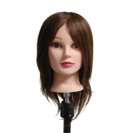 HAIRSTYLING HEAD 100% ĽUDSKÉ VLASY MODRÉ VLASY HAIRSTYLING HEAD 100% ĽUDSKÉ VLASY MODRÉ VLASY