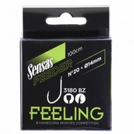 Náväzce Sensas 3180 BZ 16/0,16 mm Náväzce Sensas 3180 BZ 16/0,16 mm