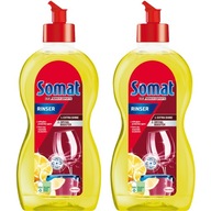 Somat Rinser Leštidlo do umývačky riadu citrón 2x500ml Somat Rinser Leštidlo do umývačky riadu citrón 2x500ml