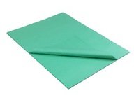 Hladký hodvábny papier 50*70 cm 100 listov Zelený Hladký hodvábny papier 50*70 cm 100 listov Zelený