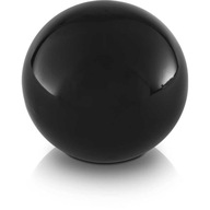Keramická guľa, čierna, 13 cm