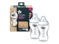 TOMMEE TIPPEE FĽAŠA 2x 340 ml S 3M+ CASM. TOMMEE TIPPEE FĽAŠA 2x 340 ml S 3M+ CASM.