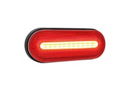 Červená LED obrysová lampa 12V-36V 070C Červená LED obrysová lampa 12V-36V 070C