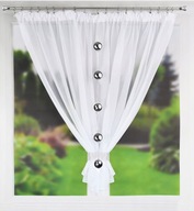 Girlanda závesné BALLS strieborná 105cm Záves na okno Girlanda závesné BALLS strieborná 105cm Záves na okno