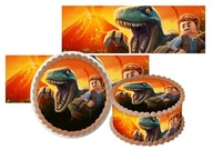 SÚPRAVA LEGO JURASSIC WORLD CAKE WAVES + SIDES SÚPRAVA LEGO JURASSIC WORLD CAKE WAVES + SIDES