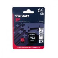 64GB V30 Patriot microSDXC karta