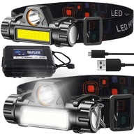 NABÍJACIA ČELOVKA VÝKONNÁ PRE HEAD LED TOURIST 4v1 Magnetická NABÍJACIA ČELOVKA VÝKONNÁ PRE HEAD LED TOURIST 4v1 Magnetická