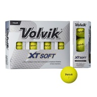 Golfové loptičky Volvik XT Soft (Tour), 12 ks, žlté