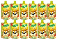 KUBUŚ Banán Apple Fruit Mousse 12 x 100 g +1 ZDARMA KUBUŚ Banán Apple Fruit Mousse 12 x 100 g +1 ZDARMA