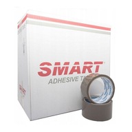 Hnedá akrylová baliaca páska 48mm/66y Smart x36