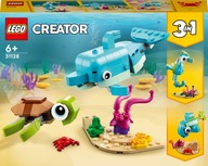 LEGO CREATOR Delfín a korytnačka 31128