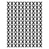 Samolepiace písmená "X" - 120 znakov - 4cm Samolepiace písmená "X" - 120 znakov - 4cm