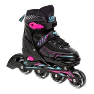 Croxer Optima Mint/Pink nastaviteľné kolieskové korčule 35-38 Abec7 guma Croxer Optima Mint/Pink nastaviteľné kolieskové korčule 35-38 Abec7 guma