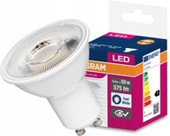 Osram LED žiarovka GU10 6,9W=80W 575lm 4000K 120° Osram LED žiarovka GU10 6,9W=80W 575lm 4000K 120°