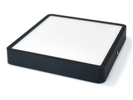 POVRCHOVÝ ŠTVORCOVÝ LED PANEL, ČIERNA 24W POVRCHOVÝ ŠTVORCOVÝ LED PANEL, ČIERNA 24W