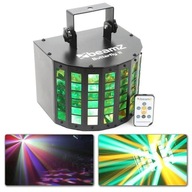 DERBY Butterfly SVETLOMET 6x 3W LED RGBAWP PILOT DERBY Butterfly SVETLOMET 6x 3W LED RGBAWP PILOT