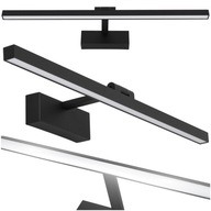 LED kúpeľňové nástenné svietidlo Kúpeľňové svietidlo nad zrkadlovú poličku čierna 12W 60cm LED kúpeľňové nástenné svietidlo Kúpeľňové svietidlo nad zrkadlovú poličku čierna 12W 60cm