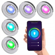 5x WIFI SMART RGBW LED ŽIAROVKA SET + LAMPA 5x WIFI SMART RGBW LED ŽIAROVKA SET + LAMPA