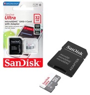 SANDISK 32GB micro SD HC CL10 ULTRA 100MB/s UHS-1+ SANDISK 32GB micro SD HC CL10 ULTRA 100MB/s UHS-1+