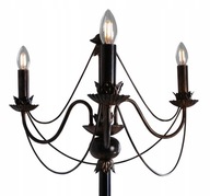 Stojacia lampa Triple Gothic Black Patina E14