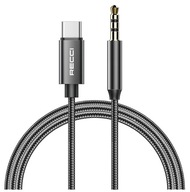 ADAPTÉROVÝ KÁBEL USB-C TYP C AUX MINI jack 3,5 mm 1M RECCI ADAPTÉROVÝ KÁBEL USB-C TYP C AUX MINI jack 3,5 mm 1M RECCI