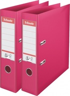VIAZAČ A4 75mm ŠIROKÝ S PÁKOU VYZTUŽENÝ Esselte No.1 FUCHSIA x 2 VIAZAČ A4 75mm ŠIROKÝ S PÁKOU VYZTUŽENÝ Esselte No.1 FUCHSIA x 2