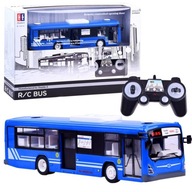 Diaľkovo ovládaný autobus s otváracími dverami RC0282 modrý