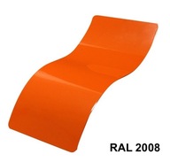Polyesterová prášková farba RAL 2008, hladký lesk