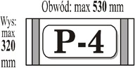 Lepiaci obal P4 - formát A4 (50 ks) IKS