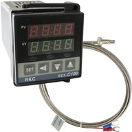 REX C100 REGULÁTOR TEPLOTY + SNÍMAČ M8 800C REX C100 REGULÁTOR TEPLOTY + SNÍMAČ M8 800C