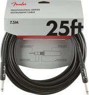 Prístrojový kábel Fender Professional 25 BLK 7,5 m