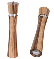 Veľký ručný mlynček na korenie a soľ, akáciové drevo, 31,5 cm Klausberg Veľký ručný mlynček na korenie a soľ, akáciové drevo, 31,5 cm Klausberg