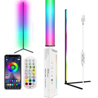 STOJAJÚCA ROHOVÁ LED STOJNÁ LAMPA RGB APP DIAĽKOVÉ OVLÁDANIE