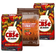 Yerba Mate CBSe Energy s guaranou 3x500g (1,5kg)