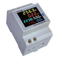 METER D52-2066 Voltmeter Ampérmeter W, kWh, Hz